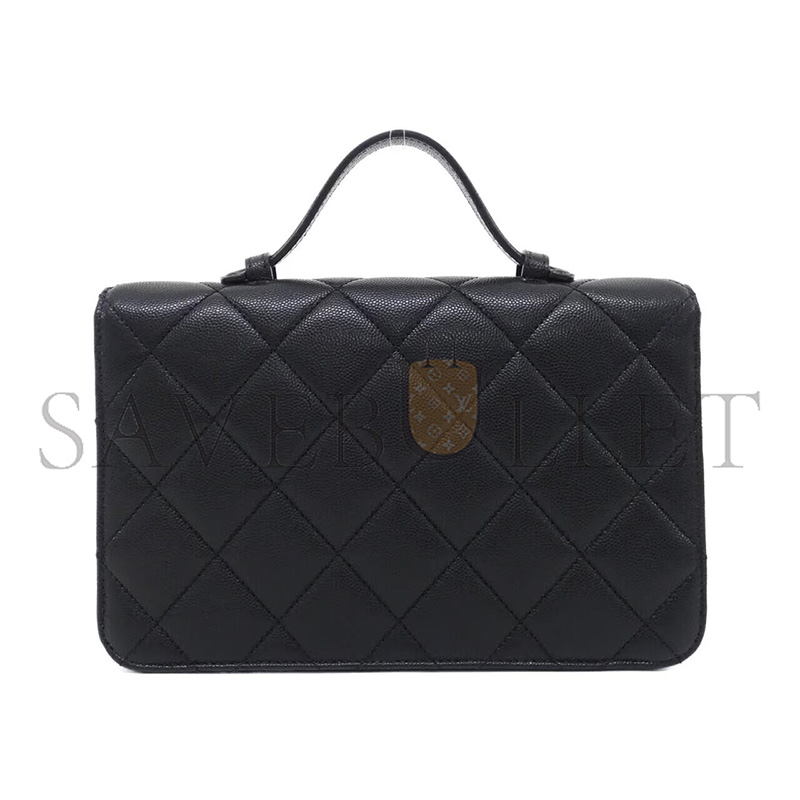 CHANEL CAMBON FLAP BAG WITH HANDLE AS6554 (24*16*5cm)